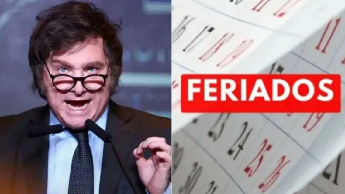 El Gobierno de Javier Milei definió qué pasará con el feriado del 25 de mayo
