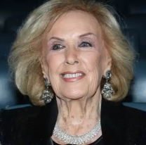 Se filtró un video de Mirtha Legrand antes de salir al aire y es furor 