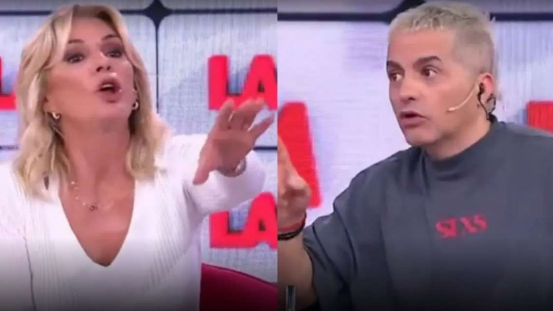 Yanina Latorre y Ángel de Brito se pelearon en vivo y dejaron a todos sin palabras