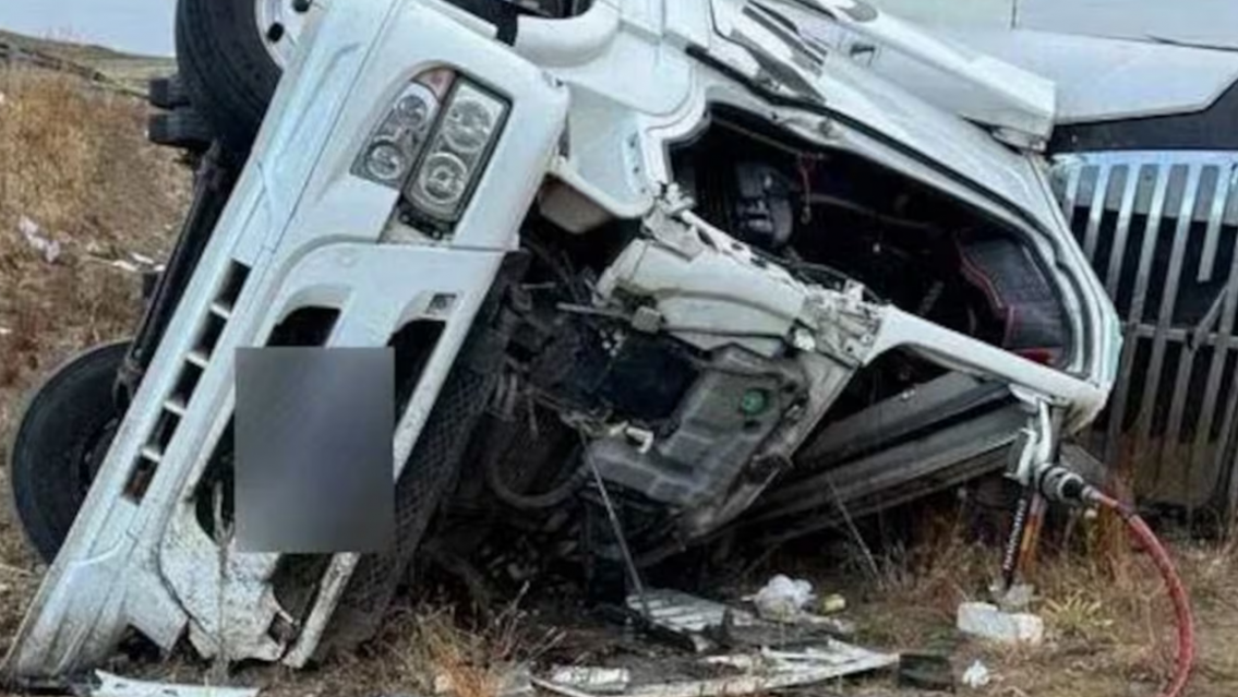 Camionero murió tras volcar en Ruta 40 y aparecieron las 'pirañas': se llevaron todo