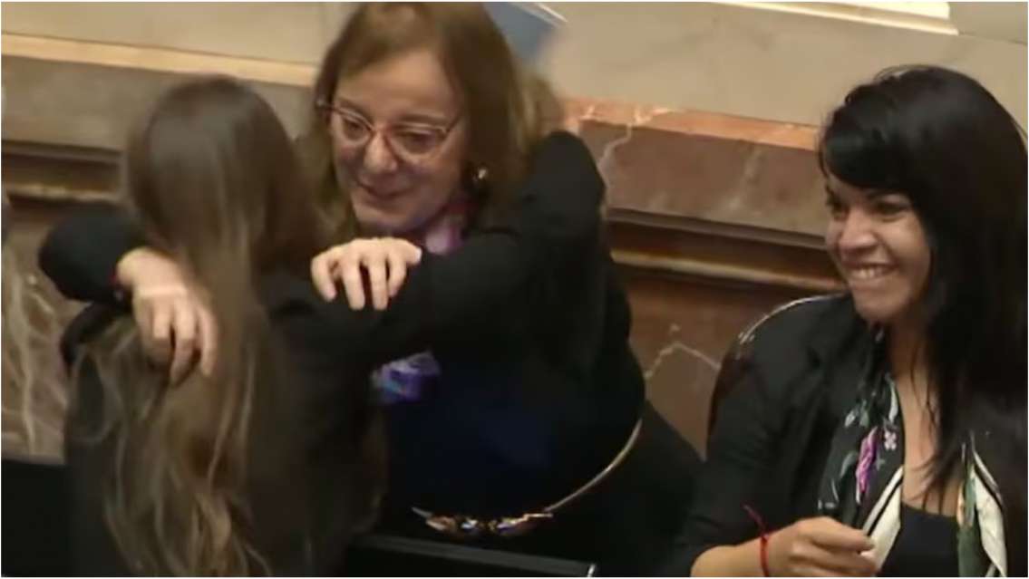 El festejo de la cuñada de Cristina tras el rechazo de la Ficha Limpia