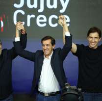 Carlos Sadir celebró el triunfo del Frente Jujuy Crece y prometió "redoblar esfuerzos"