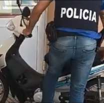 La policía de Jujuy logró recuperar una moto 110 que había sido robada: Buscan a sus dueños