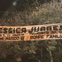 El insólito cartel que apareciò en un barrio: "Dejá a mi marido"
