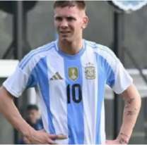 Bombazo: Mastantuono salió con la camiseta 10 de la Selección ante Ecuador