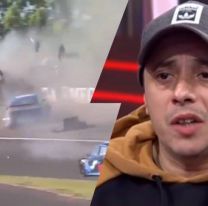 "El Dipy" ocasionó un brutal choque múltiple en el Top Race de Paraná 