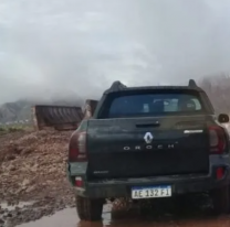 Tras las fuertes lluvias hubieron cortes y derrumbes en la Quebrada