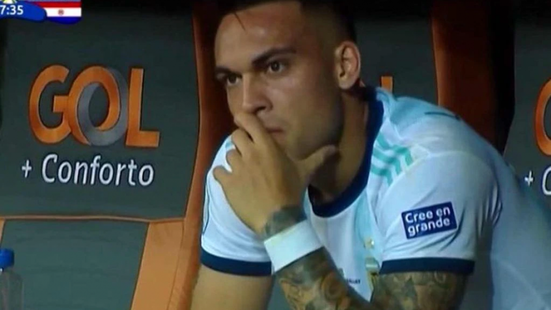 Después de alzar la copa, Lautaro Martínez recibió la peor noticia