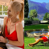 Cómo es por dentro la espectacular mansión de Maxi López y su novia en Italia