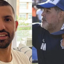 El Kun Agüero rompió el silencio sobre la muerte de Diego Armando Maradona 
