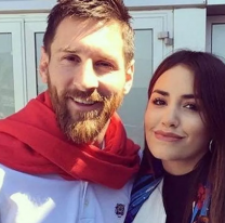 Nadie sabía que eran tan amigos: Lali y Leo Messi. ¡Vamos, Argentina!