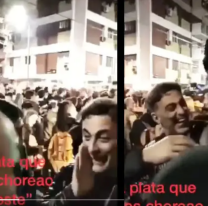 "¡La plata que choreamos con este!": el saludo del jefe de custodia de Cristina con el ex gobernador Gioja (video)