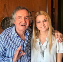 "El colmo de tener de abuelo a Carlitos Balá", habló la nieta que fue la encargada de dar la noticia