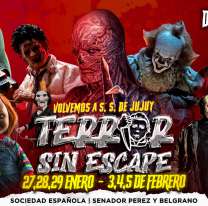 Locura total por Terror Sin Escape, la casa embrujada con los mejores personajes