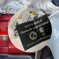 "Voto nulo, basta de CASTA en Jujuy", el panfleto que apareció en algunos sobres 