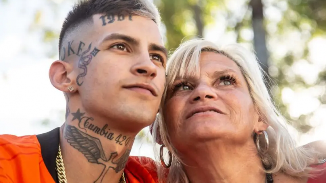 Q.E.P.D. La mamá de L-Gante rompió en llanto al hablar de su fallecido hijo