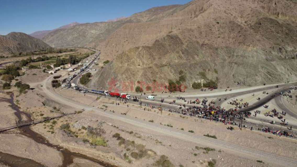 Cuáles son los cortes que siguen en las rutas de Jujuy