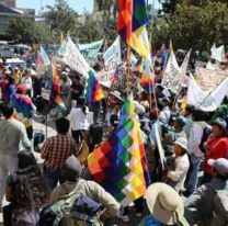 Indígenas de Jujuy en contra la reforma marcharán a Buenos Aires