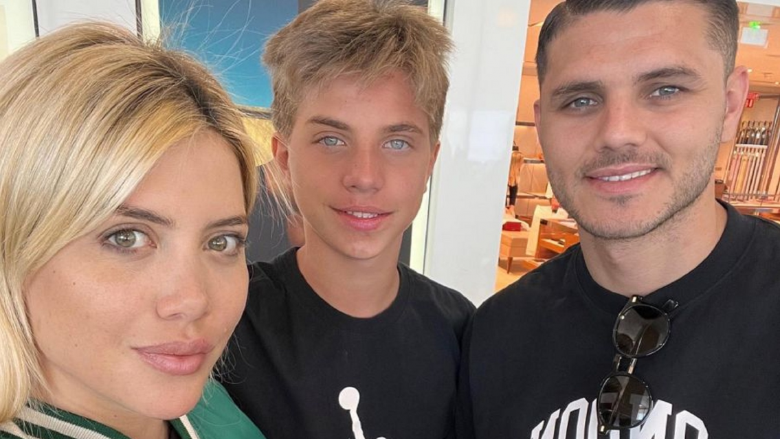 El hijo de Wanda que "odia a la Argentina" está de novio. ¿La chica es de acá?