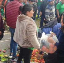 Productores de Jujuy se manifestaron con un "verdurazo" en la plaza Belgrano: No a la reforma