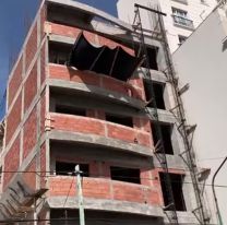 Conmoción: un obrero falleció al caer del quinto piso de una obra