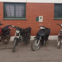 La brigada recuperó todas estas motos robadas en Jujuy: Buscan a sus dueños