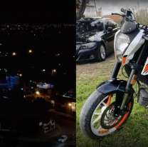 Fue a bailar y le afanaron su terrible moto: está desesperado