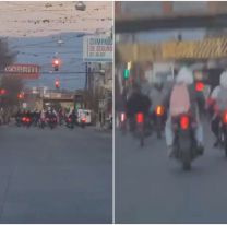 No les importa nada: Motoqueros jujeños hacen lo que quieren por las calles