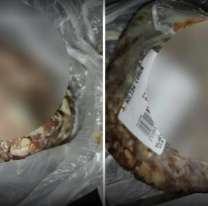Escracharon a un conocido frigorífico por vender carne "podrida"