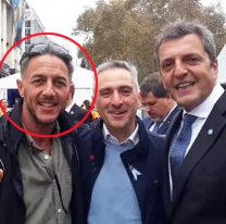 Violento y kirchnerista. Se supo quién es Gabriel Mercanzini "el hombre del botellazo"