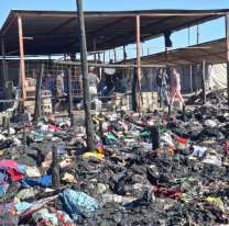 "Ladrones incendiaron la feria": bronca e indignación de los puesteros