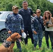Una perrita hizo el milagro y encontró a la abuelita desaparecida en Los Perales