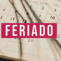 ¿Se traslada el feriado del 17 de junio?