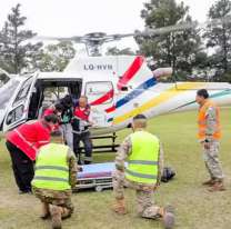 Impresionante rescate de un jujeño en Yaquispampa: "El helicóptero le salvó la vida"