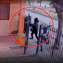 Mujer enfrentó un chorro y evitó que le robaran la moto en la puerta de su casa