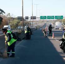 Está reducida la circulación en avenida Savio: tránsito a media calzada