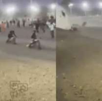 Carrera de motos fatal: piloto murió tras un choque en cadena