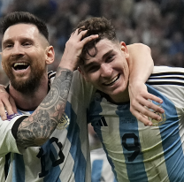 Gol exquisito de Messi en su último partido con Argentina