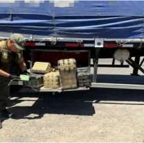 Cayó un camión que salió de Palpalá con más de 300 kilos de hojas de coca