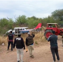Hallan más droga enterrada y confirman cuatro detenidos en la avioneta que cayó en Salta